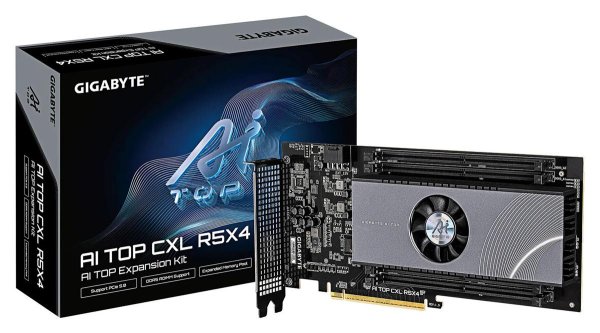 添盈聚富 技嘉发布AI TOP CXL R5X4扩展卡：为工作站平台增加512GB内存