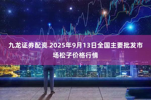 九龙证券配资 2025年9月13日全国主要批发市场松子价格行情